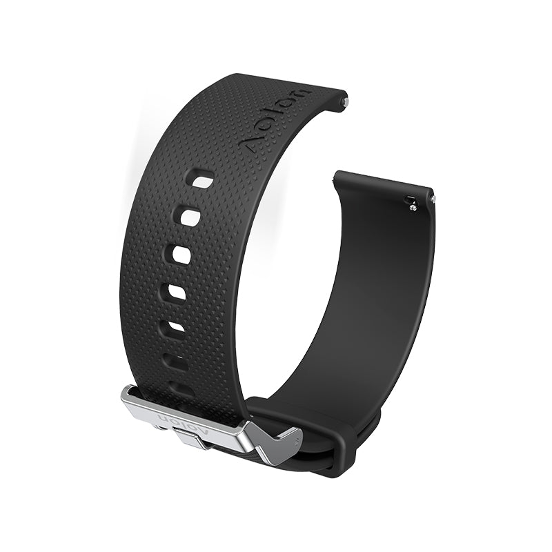 Aolon 22 mm teksturoitu silikoniranneke - Aolon
